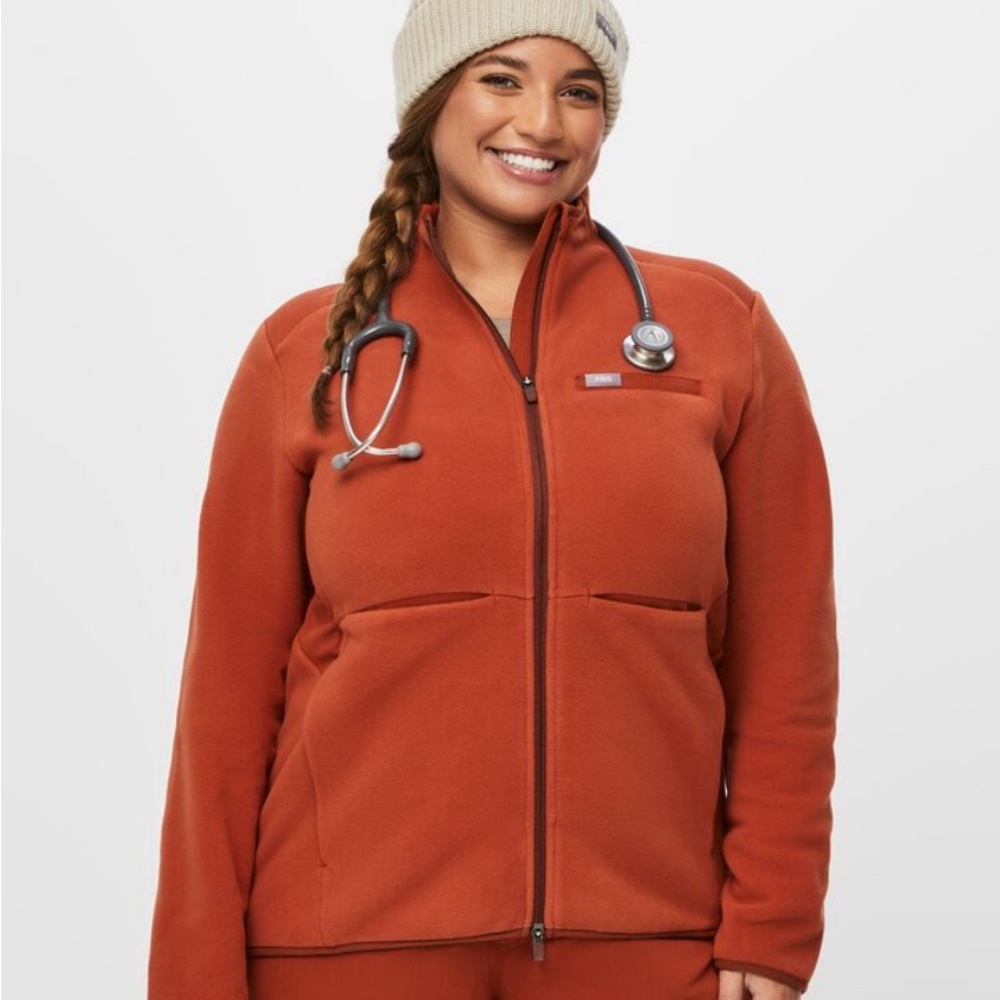Figs fleece jacket SMALL